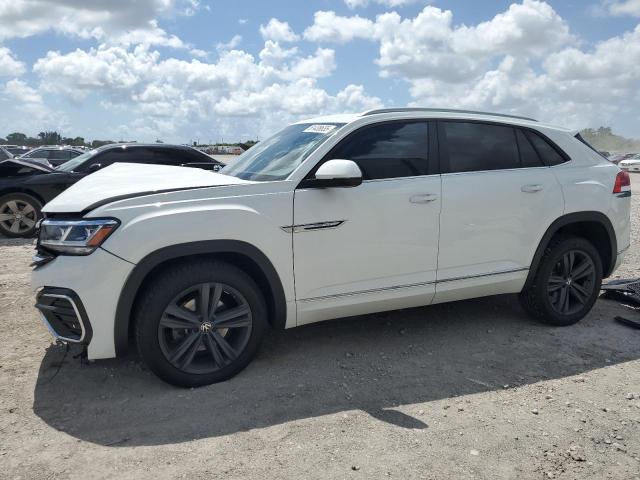 1V25E2CA9LC217670 - 2020 VOLKSWAGEN ATLAS CROS SE WHITE photo 1