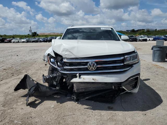 1V25E2CA9LC217670 - 2020 VOLKSWAGEN ATLAS CROS SE WHITE photo 5