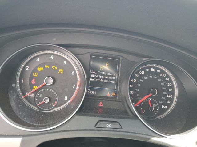 1V25E2CA9LC217670 - 2020 VOLKSWAGEN ATLAS CROS SE WHITE photo 9