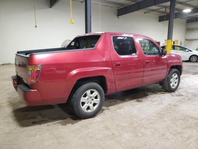 2HJYK16536H517704 - 2006 HONDA RIDGELINE RTL BURGUNDY photo 3