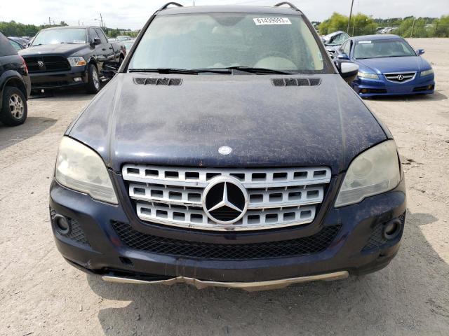 4JGBB25E69A498324 - 2009 MERCEDES-BENZ ML BLUE photo 5