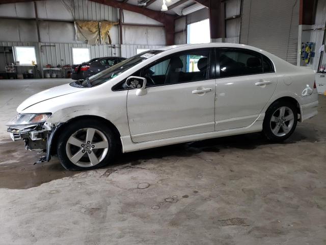 2HGFA1F62AH561033 - 2010 HONDA CIVIC LX-S WHITE photo 1