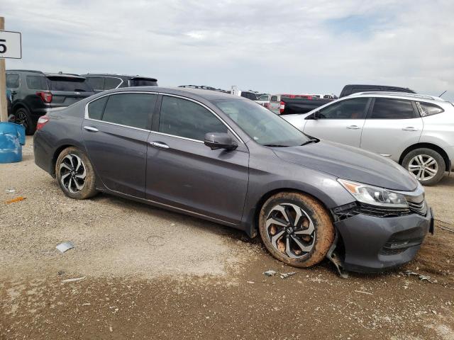 1HGCR2F93GA125942 - 2016 HONDA ACCORD EXL GRAY photo 4