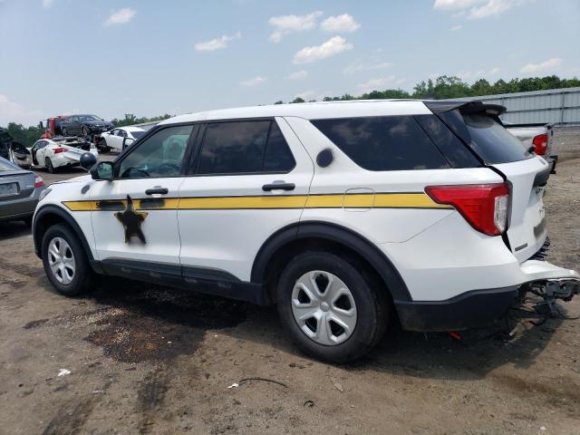1FM5K8ABXNGA02458 - 2022 FORD EXPLORER POLICE INTERCEPTOR 白色 照片 2