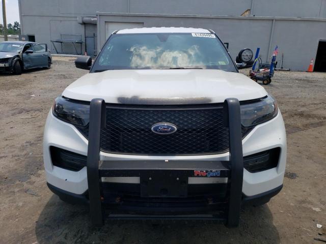 1FM5K8ABXNGA02458 - 2022 FORD EXPLORER POLICE INTERCEPTOR 白色 照片 5