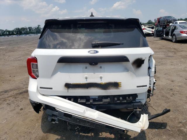 1FM5K8ABXNGA02458 - 2022 FORD EXPLORER POLICE INTERCEPTOR 白色 照片 6
