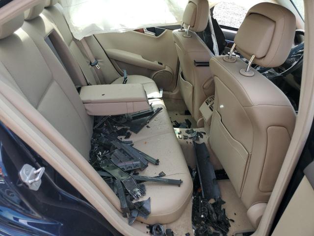 WDDGF81X49F329128 - 2009 MERCEDES-BENZ C 300 4MATIC BLUE photo 10