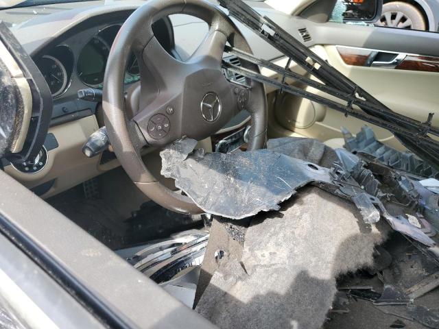 WDDGF81X49F329128 - 2009 MERCEDES-BENZ C 300 4MATIC BLUE photo 8