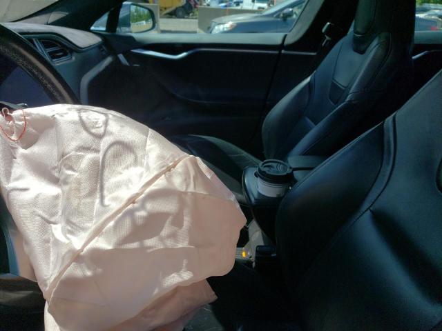 5YJSA1E28GF122607 - 2016 TESLA MODEL S ნაცრისფერი ფოტო 7