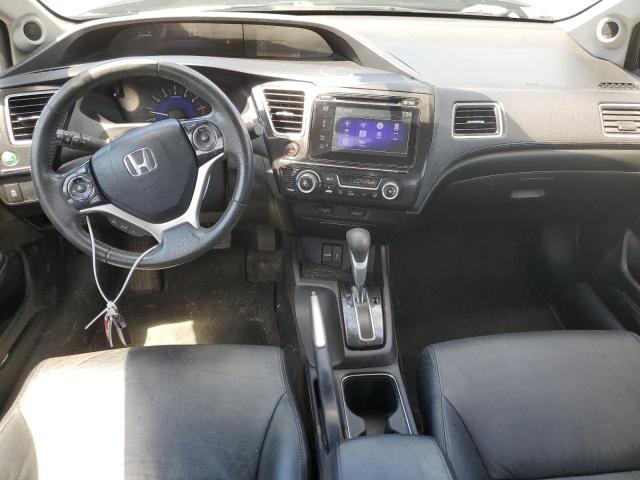 2HGFB2F93EH540792 - 2014 HONDA CIVIC EXL ყავისფერი ფოტო 8