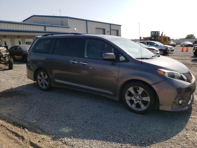 5TDXK3DC3ES433377 - 2014 TOYOTA SIENNA SPORT GRAY photo 4