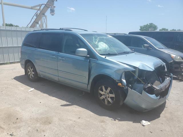 2A8HR54P48R611947 - 2008 CHRYSLER TOWN & COU TOURING BLUE photo 4