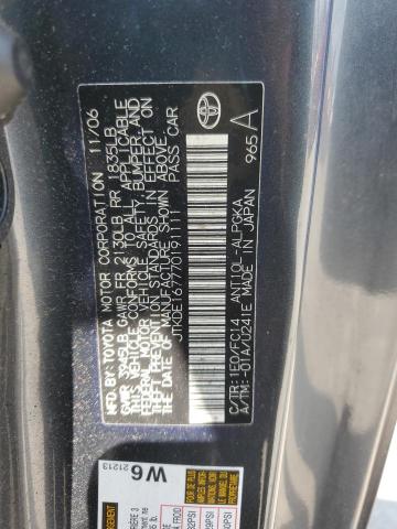 JTKDE167770191111 - 2007 TOYOTA SCION TC Gümüş foto 12