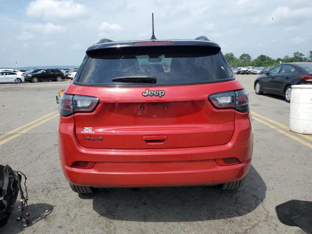 3C4NJDCN4PT516604 - 2023 JEEP COMPASS LIMITED RED photo 6