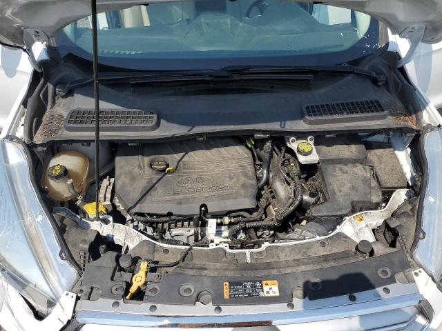 1FMCU9GD5HUD12877 - 2017 FORD ESCAPE SE WHITE photo 11