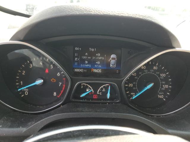 1FMCU9GD5HUD12877 - 2017 FORD ESCAPE SE WHITE photo 9