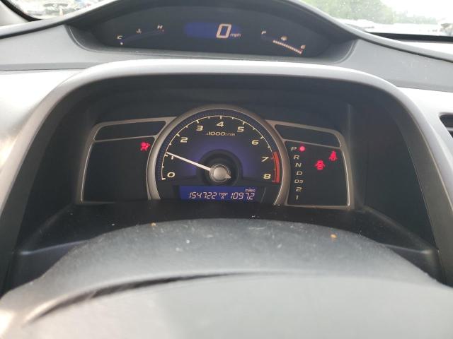 2HGFA1F60AH517905 - 2010 HONDA CIVIC LX-S შავი ფოტო 9