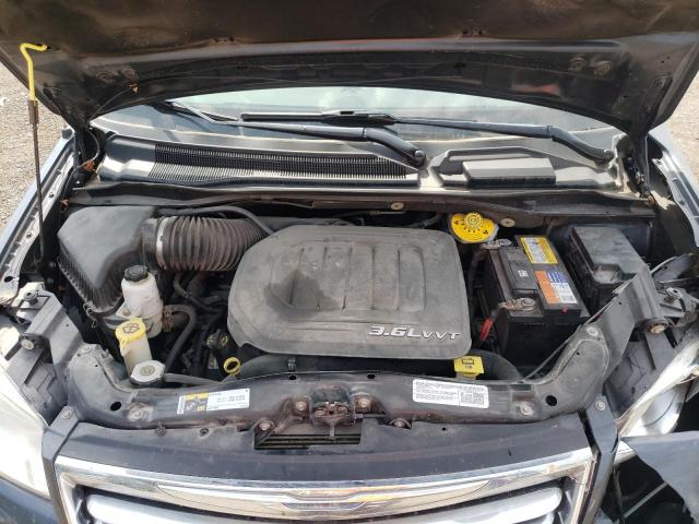 2C4RC1BG8ER272453 - 2014 CHRYSLER TOWN & COU TOURING BLACK photo 12