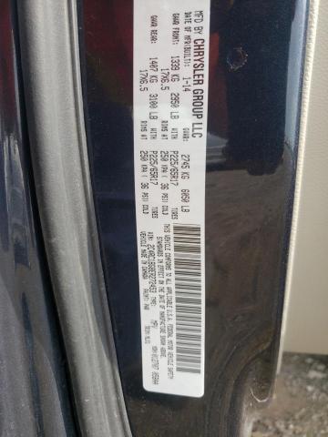 2C4RC1BG8ER272453 - 2014 CHRYSLER TOWN & COU TOURING BLACK photo 13