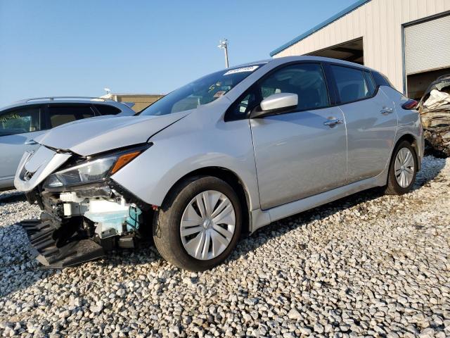 1N4AZ1BV3MC552479 - 2021 NISSAN LEAF S SILVER photo 1