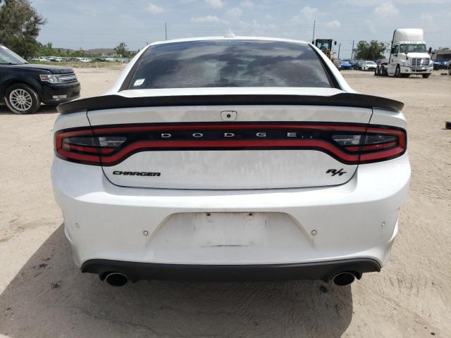 2C3CDXCT8KH506324 - 2019 DODGE CHARGER R/T WHITE photo 6