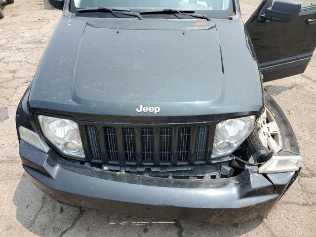 1C4PJMAK0CW187907 - 2012 JEEP LIBERTY SPORT BLACK photo 11