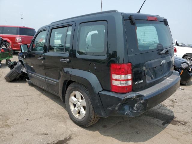 1C4PJMAK0CW187907 - 2012 JEEP LIBERTY SPORT BLACK photo 2