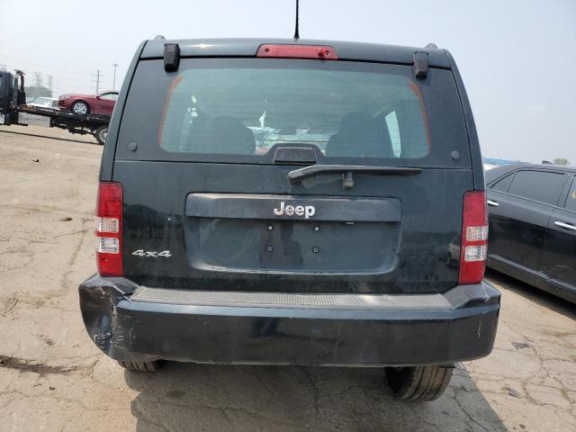 1C4PJMAK0CW187907 - 2012 JEEP LIBERTY SPORT BLACK photo 6