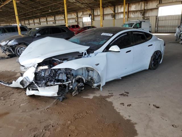 5YJSA1E64NF490461 - 2022 TESLA MODEL S 白色 照片 1