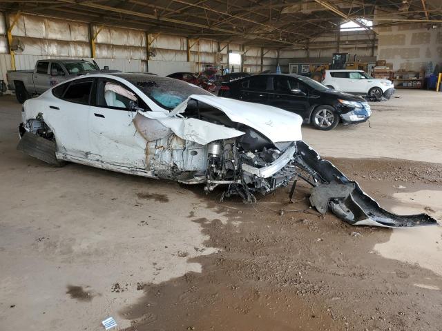 5YJSA1E64NF490461 - 2022 TESLA MODEL S 白色 照片 4