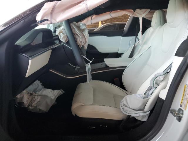 5YJSA1E64NF490461 - 2022 TESLA MODEL S 白色 照片 7