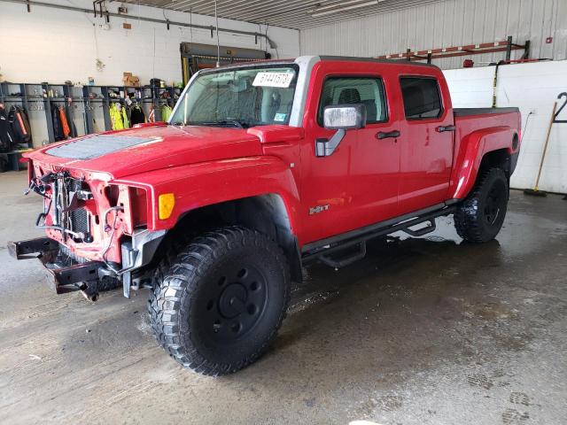 5GNEN13E798158631 - 2009 HUMMER H3T RED photo 1