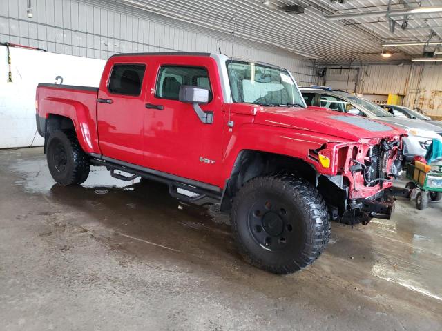 5GNEN13E798158631 - 2009 HUMMER H3T RED photo 4