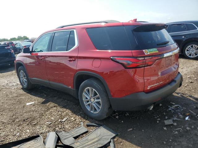 1GNEVGKW8PJ169048 - 2023 CHEVROLET TRAVERSE LT 红色 照片 2