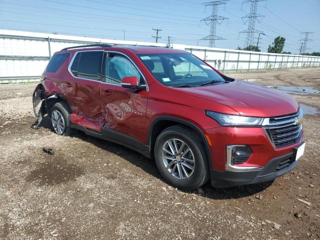 1GNEVGKW8PJ169048 - 2023 CHEVROLET TRAVERSE LT 红色 照片 4