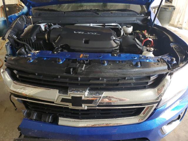 1GCGTCENXK1251357 - 2019 CHEVROLET COLORADO LT BLUE photo 11