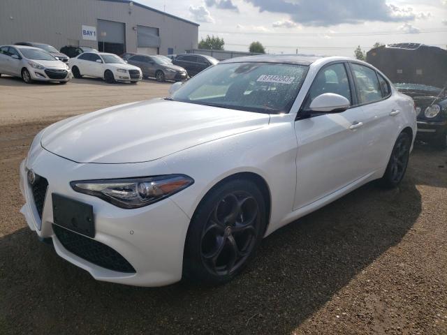 ZARFAEEN9J7584003 - 2018 ALFA ROMEO GIULIA TI Q4 WHITE photo 1