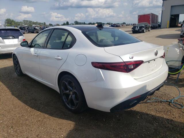 ZARFAEEN9J7584003 - 2018 ALFA ROMEO GIULIA TI Q4 WHITE photo 2