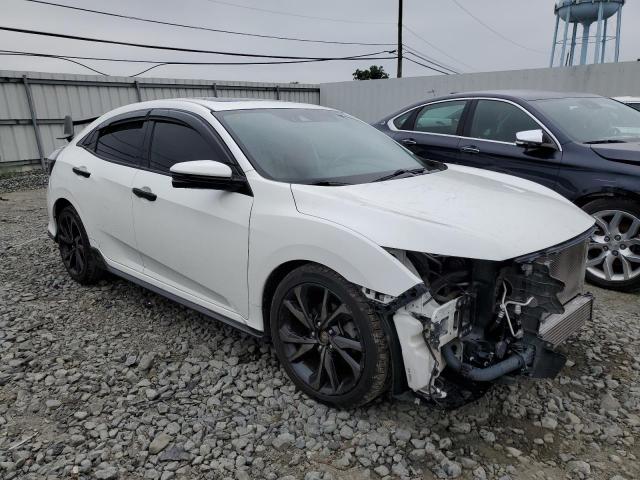 SHHFK7H97HU416848 - 2017 HONDA CIVIC SPORT TOURING WHITE photo 4