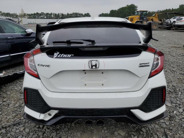 SHHFK7H97HU416848 - 2017 HONDA CIVIC SPORT TOURING WHITE photo 6