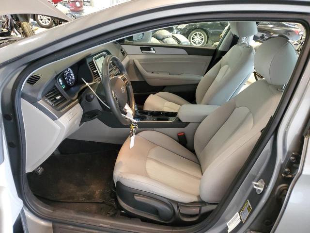 KMHE24L33JA080110 - 2018 HYUNDAI SONATA HYBRID GRAY photo 7