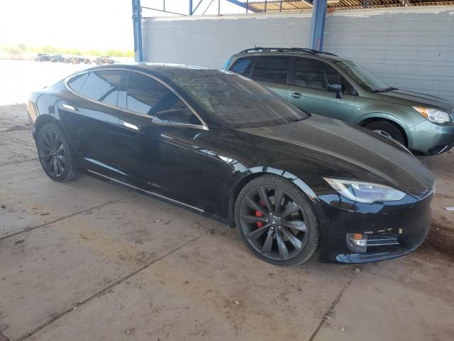 5YJSA1E45GF142105 - 2016 TESLA MODEL S BLACK photo 4