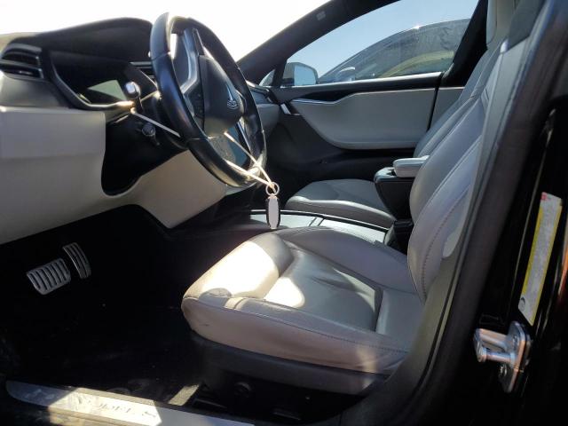 5YJSA1E45GF142105 - 2016 TESLA MODEL S BLACK photo 7