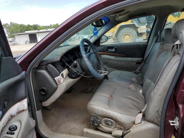 1G4HP52K14U222437 - 2004 BUICK LESABRE CUSTOM MAROON photo 7