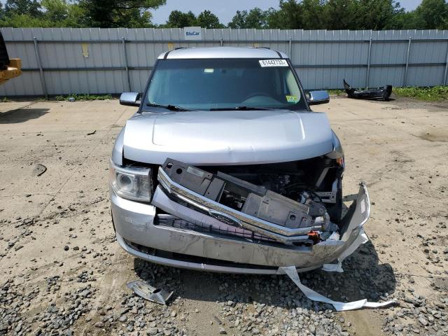 2FMGK5DC0BBD14836 - 2011 FORD FLEX LIMITED SILVER photo 5