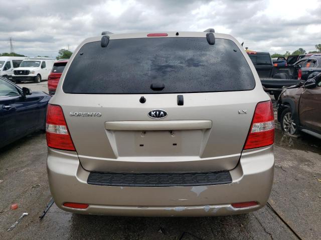 KNDJC735895869246 - 2009 KIA SORENTO LX TAN photo 6