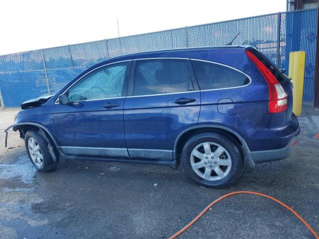 3CZRE38558G700351 - 2008 HONDA CR-V EX BLUE photo 2