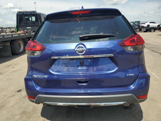 5N1AT2MV4JC740658 - 2018 NISSAN ROGUE S BLUE photo 6