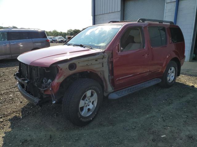 5N1AR18U26C616566 - 2006 NISSAN PATHFINDER LE RED photo 1