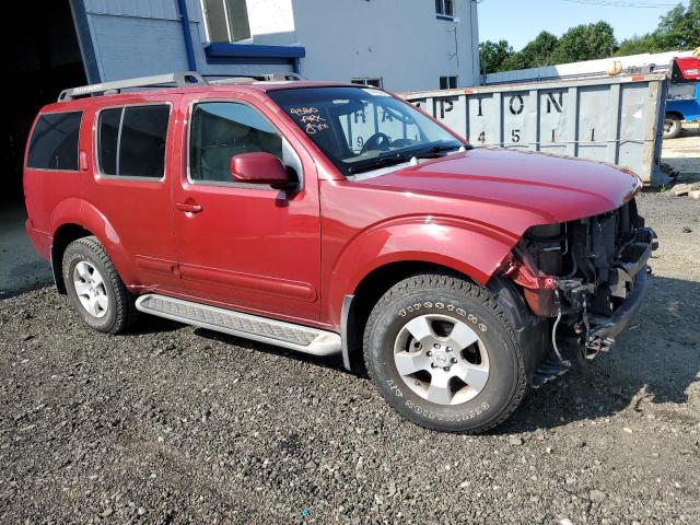 5N1AR18U26C616566 - 2006 NISSAN PATHFINDER LE RED photo 4
